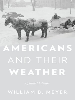 cover image of Americans and Their Weather